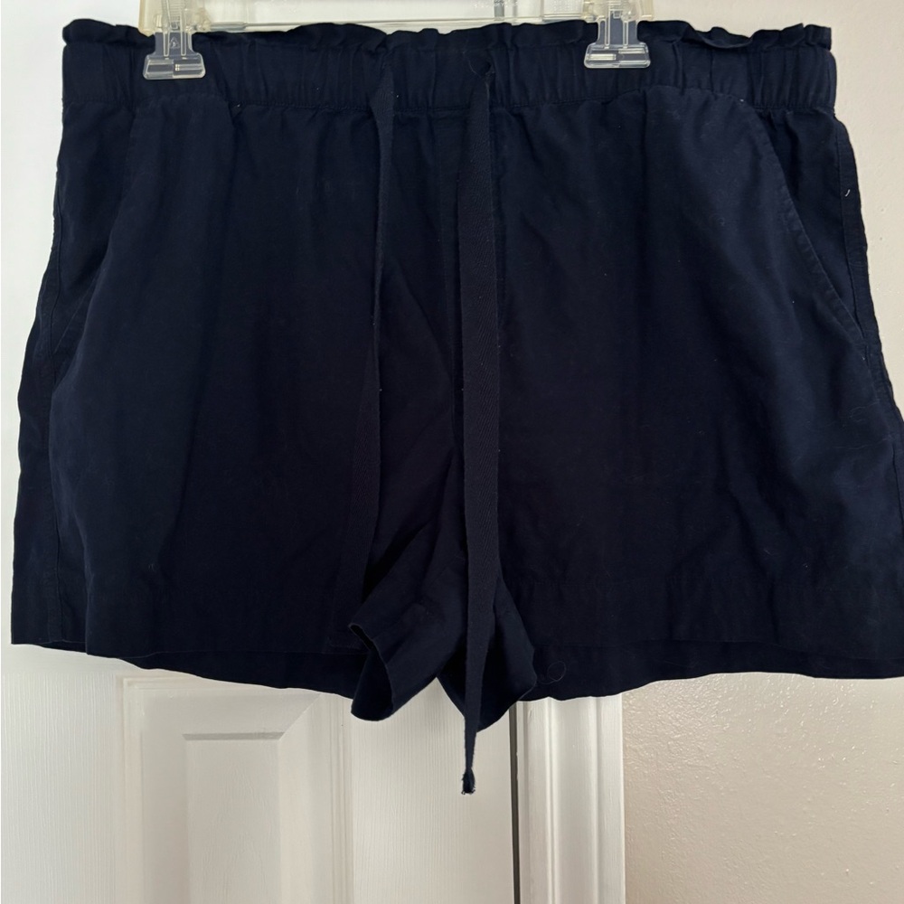 LOFT Dark Blue Relaxed Shorts